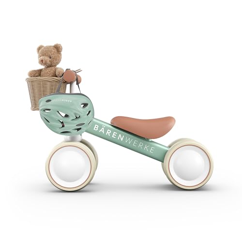 Bärenwerke LR 400 T Kinder-Laufrad, leicht, ergonomischer Sitz, pannensichere Räder, Baby-Fahrrad ab 1 Jahr, für Mädchen & Jungen Bärenwerke LR 400 T Kinder-Laufrad, leicht, ergonomischer Sitz, pannensichere Räder, Baby-Fahrrad ab 1 Jahr, für Mädchen & Jungen von Bärenwerke