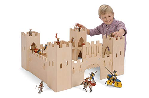 Bätz Holzspielwaren Miniaturhaus aus Holz, Ritterburg, Klassisch, Kinder, Naturfreunde, Klassikliebhaber Bätz Holzspielwaren Miniaturhaus aus Holz, Ritterburg, Klassisch, Kinder, Naturfreunde, Klassikliebhaber von Bätz Holzspielwaren