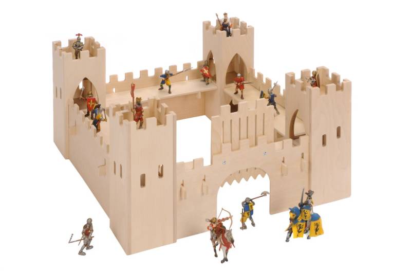 Modulare Holz Spielburg Ritterburg, mit spiel gut Bätz von Bätz Holzspielwaren