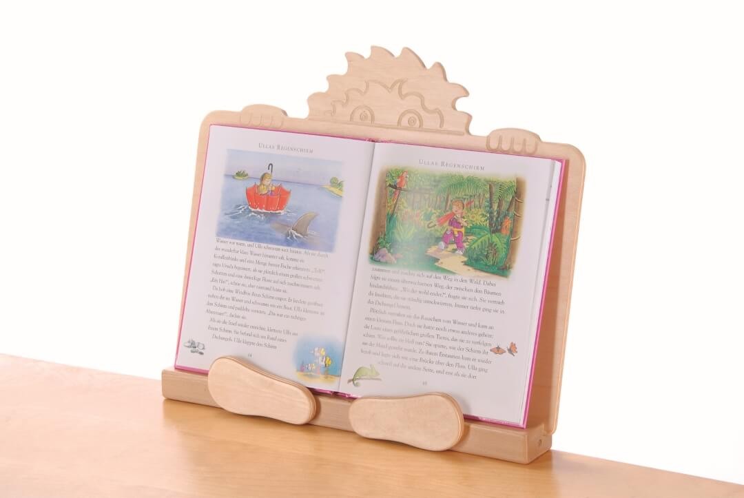 Bücherständer aus Holz - Bücherstütze von Bätz Holzspielwaren