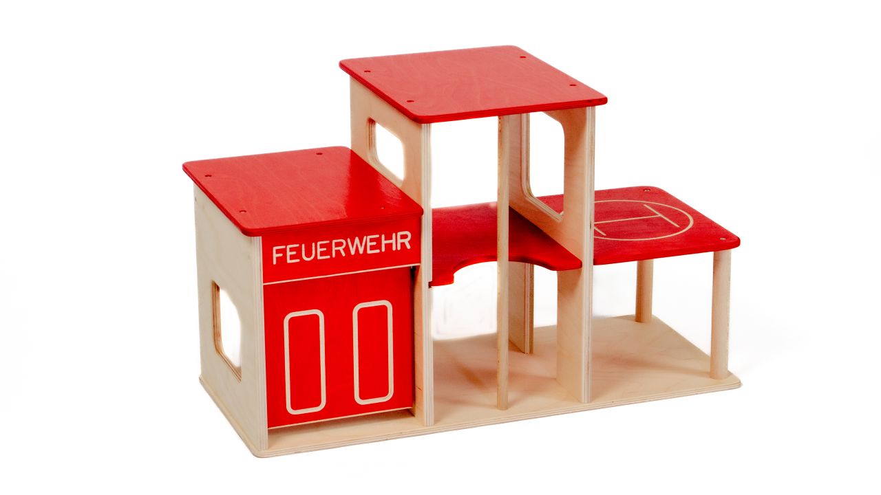 Holz Spielzeug Feuerwache Bätz Holzspielwaren von Bätz Holzspielwaren