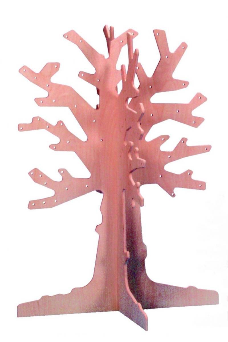 Jahresthemenbaum aus Birkenholz Multiplex von Bätz Holzspielwaren. von Bätz Holzspielwaren