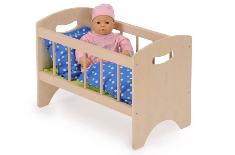 Puppenbett Anna von Bätz Holzspielwaren