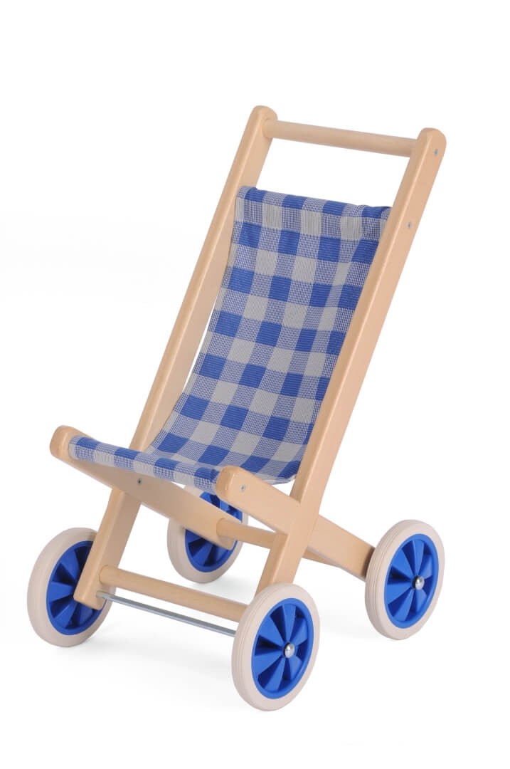 Puppenbuggy aus Holz von Bätz Holzspielwaren