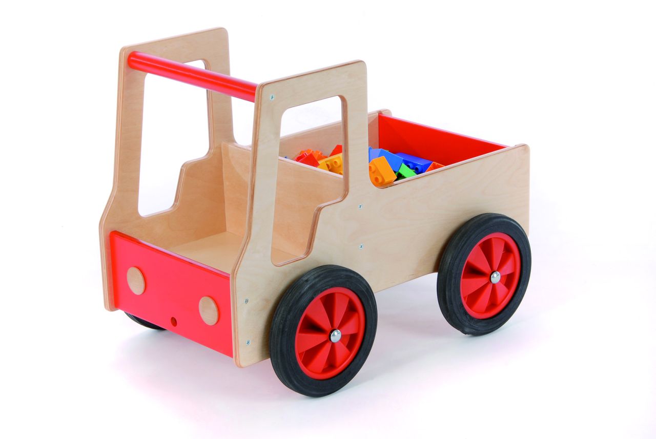 Spielzeug Schiebeauto Laustauto, aus Holz, Bätz Holzspielwaren von Bätz Holzspielwaren