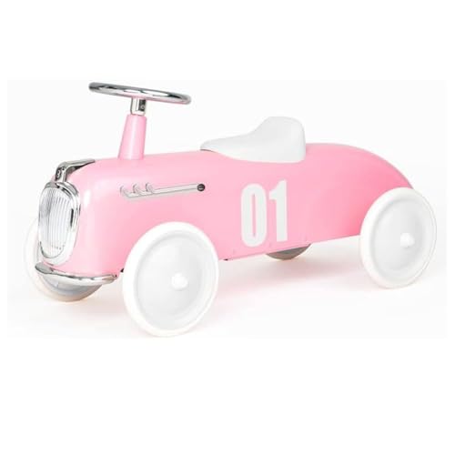 Baghera - Kindertrage aus robustem und stabilem Metall – Spielzeug für Kinder von 18 bis 3 Jahren – Roadster Light Pink – französische Marke Baghera - Kindertrage aus robustem und stabilem Metall – Spielzeug für Kinder von 18 bis 3 Jahren – Roadster Light Pink – französische Marke von Baghera