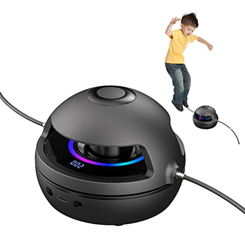 Bagima Elektrische Seilspringmaschine, Springseilmaschine mit Fernbedienung, Timer und Bluetooth-Lautsprecher, 10-Fach einstellbare intelligente Springseilmaschine für Kinder und Erwachsene Bagima Elektrische Seilspringmaschine, Springseilmaschine mit Fernbedienung, Timer und Bluetooth-Lautsprecher, 10-Fach einstellbare intelligente Springseilmaschine für Kinder und Erwachsene von Bagima