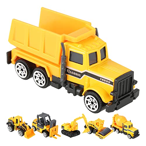 Bagima Spielzeug-LKW, 6-teiliges Set, Maßstab 1:64, Legierter Kunststoff, Technisches Auto, LKW, Spielzeugfahrzeug, Modell, Bagima Spielzeug-LKW, 6-teiliges Set, Maßstab 1:64, Legierter Kunststoff, Technisches Auto, LKW, Spielzeugfahrzeug, Modell, von Bagima
