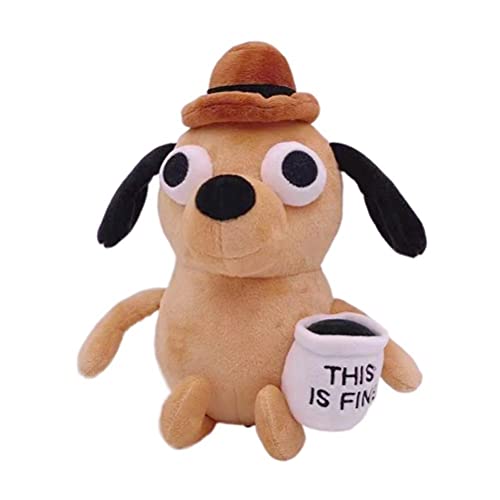 Hund Plüschtier, 25CM/9.8IN Hund Stofftier Plüschpuppe, Weiche Tasse Hund Plüsch, Das ist in Ordnung Hund Plüsch Cartoon Tier Puppe Braun Kaffee Hund Geburtstagsgeschenk Hund Plüschtier, 25CM/9.8IN Hund Stofftier Plüschpuppe, Weiche Tasse Hund Plüsch, Das ist in Ordnung Hund Plüsch Cartoon Tier Puppe Braun Kaffee Hund Geburtstagsgeschenk von Bagima