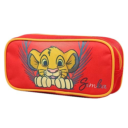 Bagtrotter Federmäppchen, rechteckig, Motiv: König der Löwe, Rot Bagtrotter Federmäppchen, rechteckig, Motiv: König der Löwe, Rot von Bagtrotter