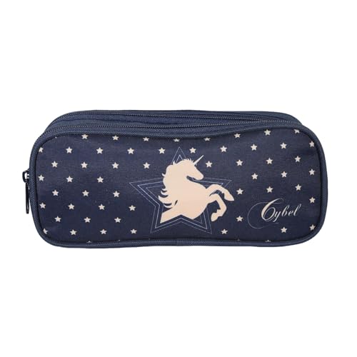 Bagtrotter - Cybel - Rechteckiges Schulranzenetui - Marine - 2 Fächer mit Reißverschluss - 23x7x10cm - Material Polyester - Schulzubehör und Schreibwaren Bagtrotter - Cybel - Rechteckiges Schulranzenetui - Marine - 2 Fächer mit Reißverschluss - 23x7x10cm - Material Polyester - Schulzubehör und Schreibwaren von Bagtrotter