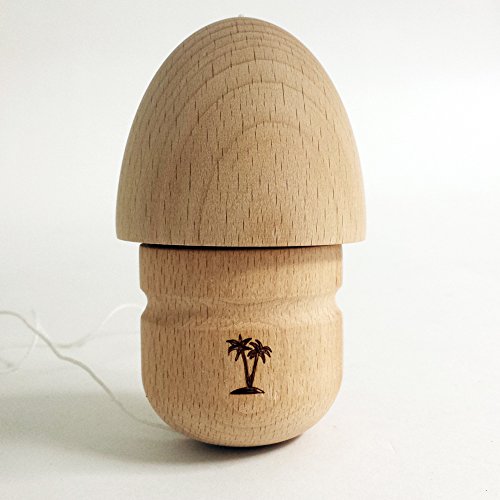 Bahama Kendama Pilz-Kendama, Pilzform, natürlich Bahama Kendama Pilz-Kendama, Pilzform, natürlich von Bahama Kendama