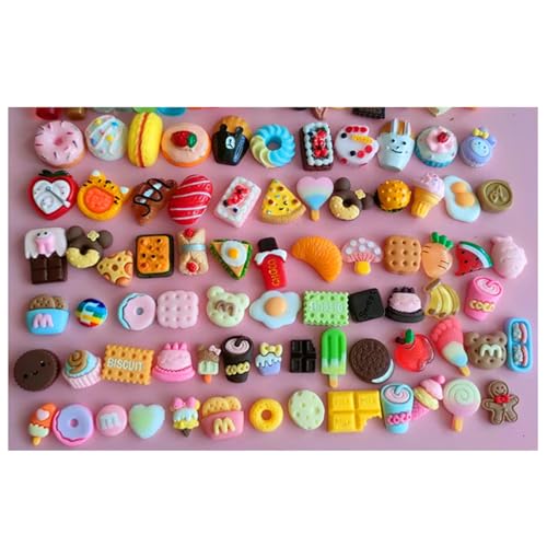 104 Stück Miniatur Lebensmittel Puppenhaus Zubehör – Enthält Harz Kuchen, Brot, Eiscreme, Donuts & Getränke, Praktisches Zubehör für Puppenhaus Küchenaccessoires 104 Stück Miniatur Lebensmittel Puppenhaus Zubehör – Enthält Harz Kuchen, Brot, Eiscreme, Donuts & Getränke, Praktisches Zubehör für Puppenhaus Küchenaccessoires von BaiDekun