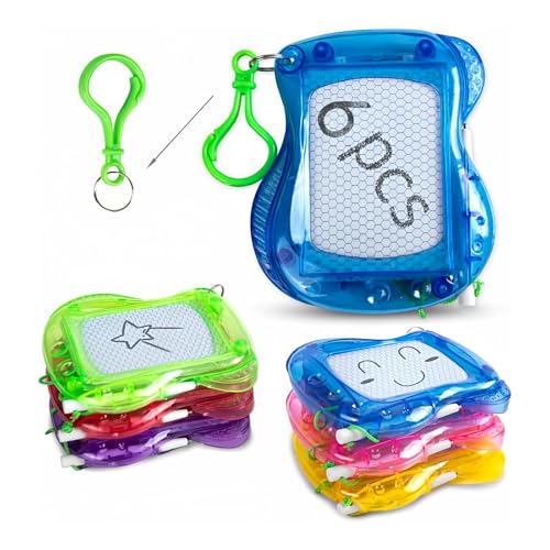 BaiDekun Mitgebsel Kindergeburtstag, 6Pcs Mini Maltafel Zaubertafel Schlüsselanhänger – Nützliche Gastgeschenke & Kleinigkeiten für Partybeschäftigung, Tombola Preise oder Pinata Füllung BaiDekun Mitgebsel Kindergeburtstag, 6Pcs Mini Maltafel Zaubertafel Schlüsselanhänger – Nützliche Gastgeschenke & Kleinigkeiten für Partybeschäftigung, Tombola Preise oder Pinata Füllung von BaiDekun