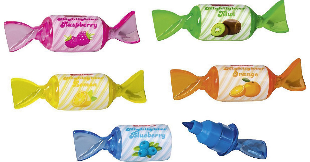 Mini-Textmarker Candy, sortiert Mini-Textmarker Candy, sortiert von Brunnen