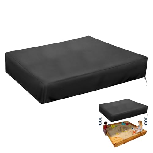 Sandkasten Abdeckung 150x150x20cm,Abdeckung Sandkasten Wasserdicht,Sandbox Abdeckplane mit Gummizug,Wind,Regen und Staubdicht,Kann Auch für Kinderpools,Außenmöbel Verwendet Werden,210D Oxford Sandkasten Abdeckung 150x150x20cm,Abdeckung Sandkasten Wasserdicht,Sandbox Abdeckplane mit Gummizug,Wind,Regen und Staubdicht,Kann Auch für Kinderpools,Außenmöbel Verwendet Werden,210D Oxford von Baieye