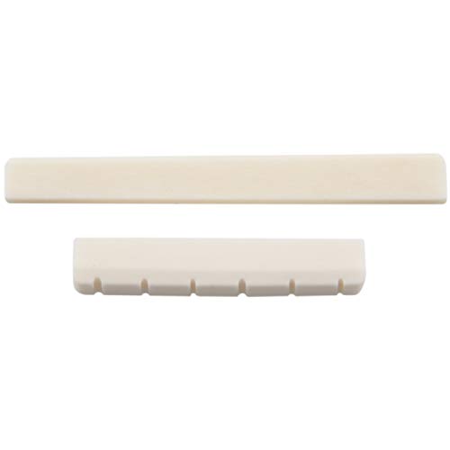 Baixia Classical Guitar Bone Slotted Saddle Nut Set von Baixia