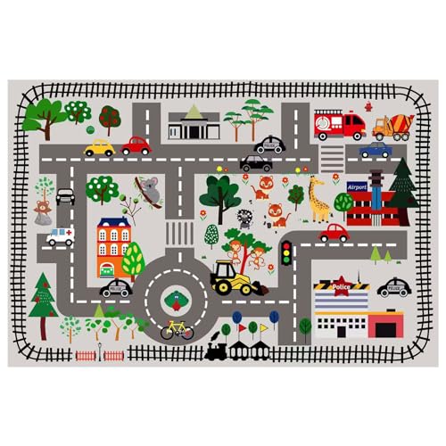 Bajbumgn Babyspielmatte, Babymatte für Boden - Baby Games Interactive Floor Play Mat - Große Szene -Bildungsspielzeug, Faltbarer Teppich Teppich Kleinkind Aktivitäten für Heimreisecamping Bajbumgn Babyspielmatte, Babymatte für Boden - Baby Games Interactive Floor Play Mat - Große Szene -Bildungsspielzeug, Faltbarer Teppich Teppich Kleinkind Aktivitäten für Heimreisecamping von Bajbumgn