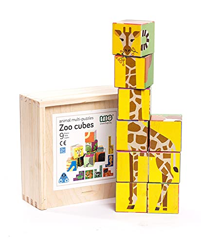 Bajo Zoo - wooden cubes / Zoo - ukladanka szesciany Bajo Zoo - wooden cubes / Zoo - ukladanka szesciany von Bajo