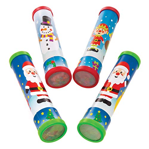 Baker Ross AT252 Kaleidoskope für Kinder - 4 Stück, Weihnachtsspielzeug für Jungen und Mädchen für Geschenke, Gastgeschenke oder Belohnungen Baker Ross AT252 Kaleidoskope für Kinder - 4 Stück, Weihnachtsspielzeug für Jungen und Mädchen für Geschenke, Gastgeschenke oder Belohnungen von Baker Ross