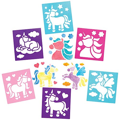 Baker Ross AX359 waschbare Einhorn-Schablonen – Packung mit 8 Stück, Malbedarf für Kinder, Kunst- und Bastelprojekte Baker Ross AX359 waschbare Einhorn-Schablonen – Packung mit 8 Stück, Malbedarf für Kinder, Kunst- und Bastelprojekte von Baker Ross