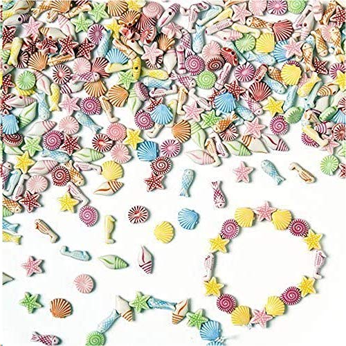 Baker Ross EV1532 Mini-Perlen „Strand und Meer“ - für Kinder zum Basteln von Schmuck - Ketten - Armbändern - 400 Stück, Sortiert Baker Ross EV1532 Mini-Perlen „Strand und Meer“ - für Kinder zum Basteln von Schmuck - Ketten - Armbändern - 400 Stück, Sortiert von Baker Ross