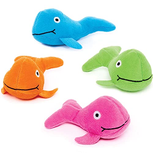 Baker Ross FC931 Wal Plüsch Kuscheltiere-4er Pack, Plüschtier Stofftiere für Kinder Baker Ross FC931 Wal Plüsch Kuscheltiere-4er Pack, Plüschtier Stofftiere für Kinder von Baker Ross