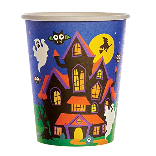 Baker Ross FX223 Halloween Party Partybecher-10 Stück, Trinkbecher aus Papier für den Kindergeburtstag Baker Ross FX223 Halloween Party Partybecher-10 Stück, Trinkbecher aus Papier für den Kindergeburtstag von Baker Ross