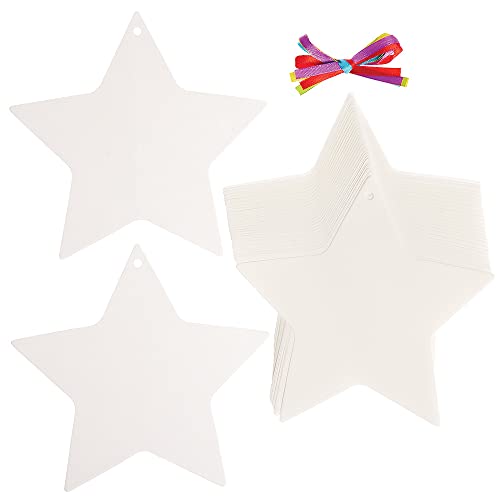 Baker Ross FX303 Farbe Streuende Stern Dekorationen-30 Stück, Bastelpapier für Kinder, Papierkunst Baker Ross FX303 Farbe Streuende Stern Dekorationen-30 Stück, Bastelpapier für Kinder, Papierkunst von Baker Ross