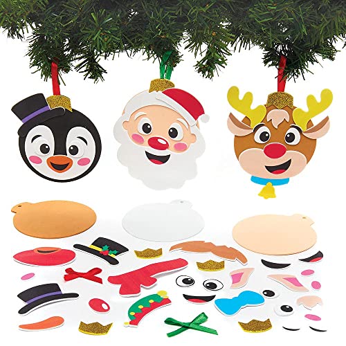 Baker Ross FX383 Weihnachten Moosgummi Dekoration Bastelset-8er Pack, Weihnachtsdekoration für Kinder zum Basteln, Baumschmuck Bastelsets Baker Ross FX383 Weihnachten Moosgummi Dekoration Bastelset-8er Pack, Weihnachtsdekoration für Kinder zum Basteln, Baumschmuck Bastelsets von Baker Ross