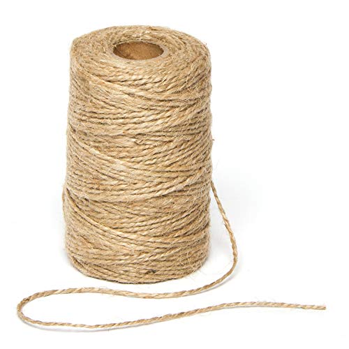 Baker Ross Texturierte Jute-Schnur, Natur, zum Basteln (2 mm x 100 m) von Baker Ross