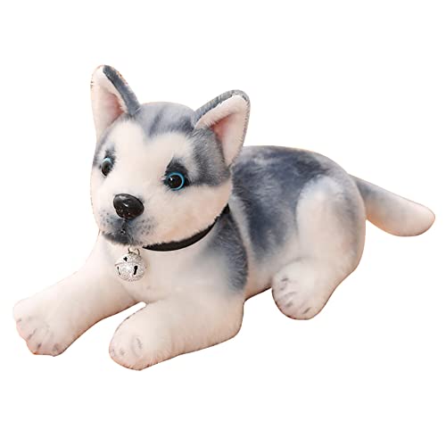 BakerMiche Stofftier Puppe Plüschtier Husky Plüschtier Simulationstierfiguren Hund Stofftier Umarmungskissen kuscheliges Stofftier Geburtstagsgeschenke für Kinder BakerMiche Stofftier Puppe Plüschtier Husky Plüschtier Simulationstierfiguren Hund Stofftier Umarmungskissen kuscheliges Stofftier Geburtstagsgeschenke für Kinder von BakerMiche