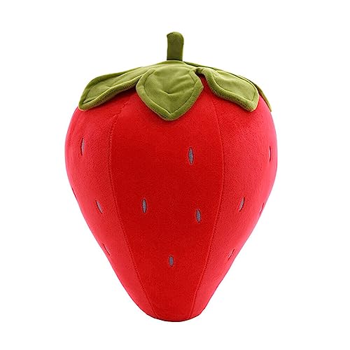 Erdbeer Plüschtier molliges Plüschkissen Umarmungsspielzeug superweiches Obst Stofftiere süße Plüschtiere Schlafkissen Heimbüro Sofa Dekoration Geburtstagsgeschenk von BakerMiche