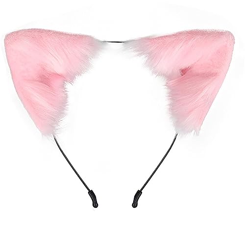 Kunstfell Fuchsohren Stirnband pelzige Wolfsohren Flauschige Katzenohren Haarreifen Tierkostüm Zubehör für Kinder Mädchen Frauen Kostüm Cosplay Kostüm Kunstfell Fuchsohren Stirnband pelzige Wolfsohren Flauschige Katzenohren Haarreifen Tierkostüm Zubehör für Kinder Mädchen Frauen Kostüm Cosplay Kostüm von BakerMiche
