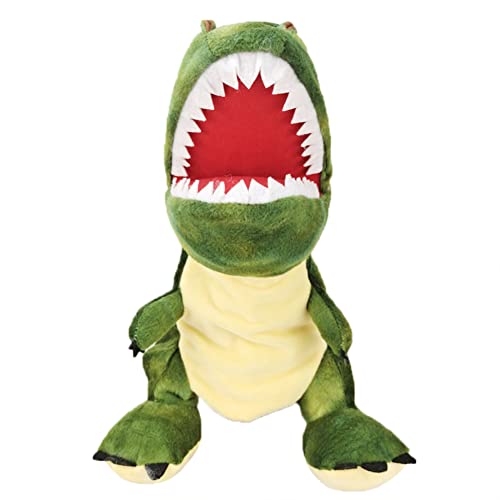 Dinosaurier Handpuppen Gefüllte Dino Spielzeug Cartoon Dinosaurier Modell Spielzeug Realistisches Dinosaurier Plüschtier Spielzeug Kuscheliges Stoffpuppen für Kinder Mädchen Jungen von Bakermiche