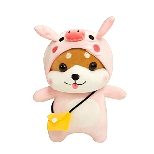 Shiba Inu Kuscheltier Hund Plüschtier Stofftier Plüsch-Hund Gefüllte Weiche Plushie Hunde Corgi Hund Plüsch Plüschtiere Animal Cartoon Baby Doll Weiche Puppe Hund Tiere Kissen Spielzeug für Kinder von Bakermiche