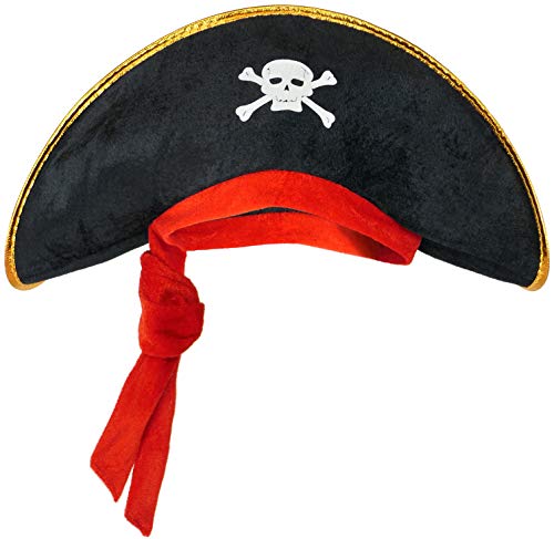 Balinco Piratenhut für Kinder - Kostüm Accessoire für Mädchen & Jungen zum Fasching/Karneval Balinco Piratenhut für Kinder - Kostüm Accessoire für Mädchen & Jungen zum Fasching/Karneval von Balinco