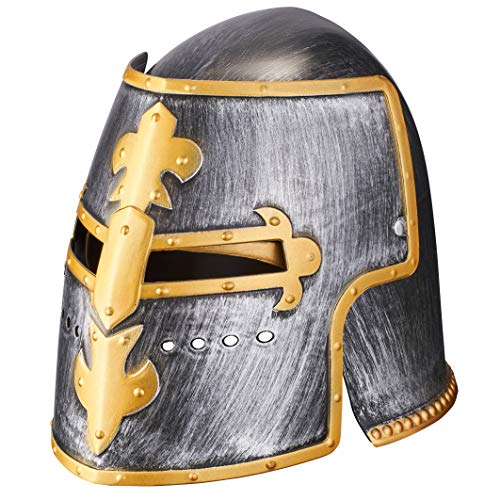 Balinco Ritterhelm | Ritter Helm | Krieger | Kämpfer | Gladiator - für Damen & Herren als perfektes Accessoire zum Ritterkostüm Balinco Ritterhelm | Ritter Helm | Krieger | Kämpfer | Gladiator - für Damen & Herren als perfektes Accessoire zum Ritterkostüm von Balinco