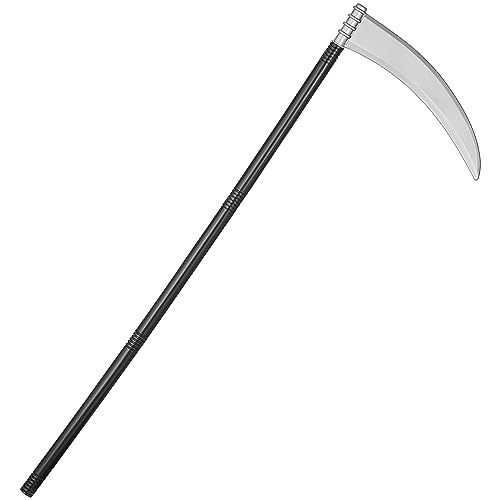 Balinco Sense Halloween Accessoire, Zerlegbar, Sensenmann Zubehör, Todesengel Outfit, Horror Kostüm für Henker, Sichel, Sebel Gothic, Cosplay, Karneval, Fasching, Variable Länge Balinco Sense Halloween Accessoire, Zerlegbar, Sensenmann Zubehör, Todesengel Outfit, Horror Kostüm für Henker, Sichel, Sebel Gothic, Cosplay, Karneval, Fasching, Variable Länge von Balinco