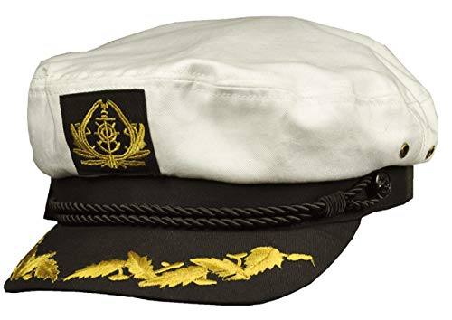 Balke Kapitänsmütze Premium Kapitäns Hut mit Anker und Stickerei 55 Balke Kapitänsmütze Premium Kapitäns Hut mit Anker und Stickerei 55 von Balke