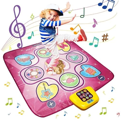 Ballery Klaviermatte, Musikalischer Tanzteppich für Babys, Musikalische Tastaturmatte, Musikspielzeug für Babys, Jungen und Mädchen von Ballery
