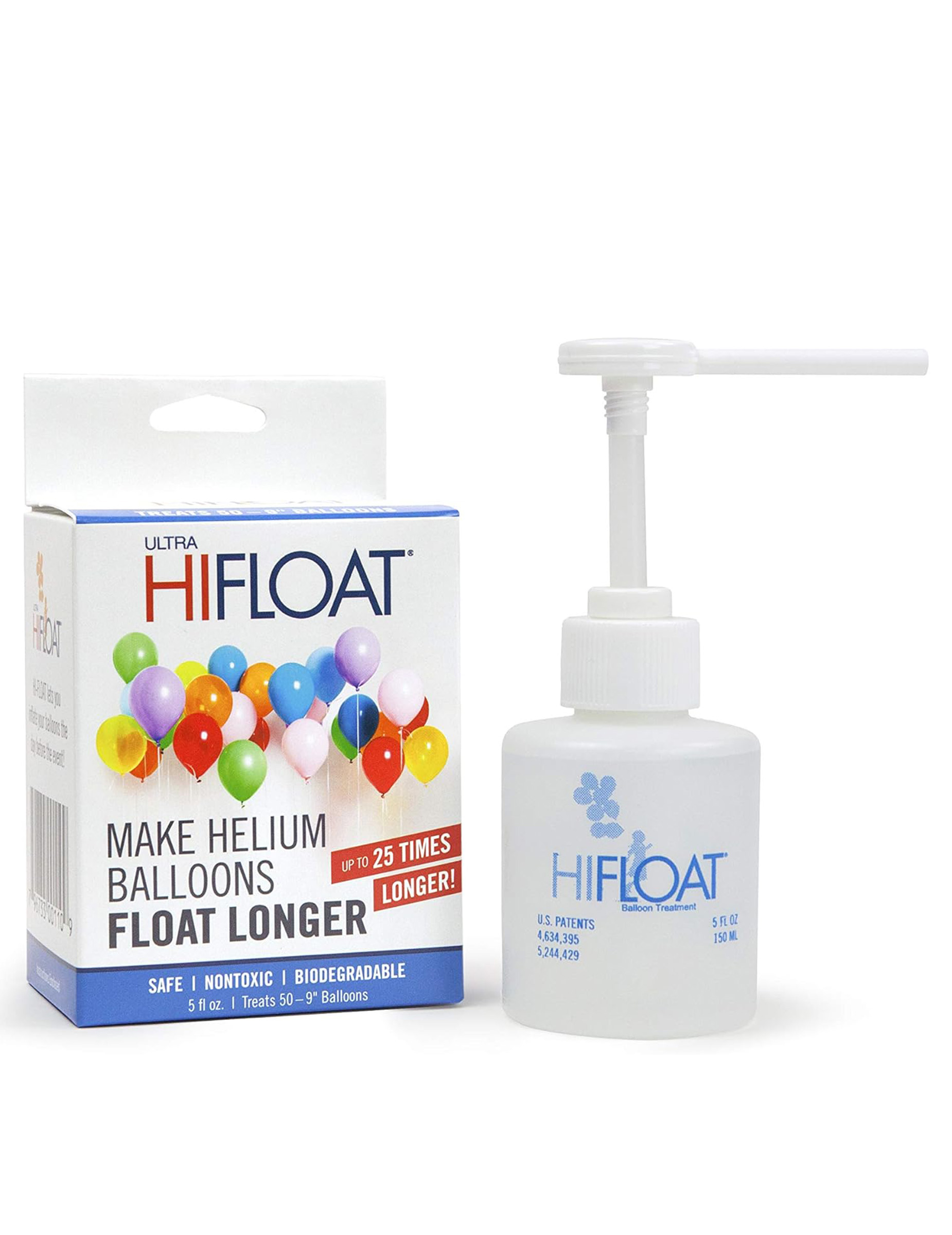 HI-FLOAT Flasche mit Pumpe von Ballon Pub