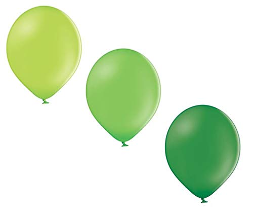 50 Luftballons 3 Farben apfelgrün, limone, dunkelgrün Qualitätsballons 27 cm Ø KEIN Plastik, biologisch abbaubar 50 Luftballons 3 Farben apfelgrün, limone, dunkelgrün Qualitätsballons 27 cm Ø KEIN Plastik, biologisch abbaubar von Ballonheld