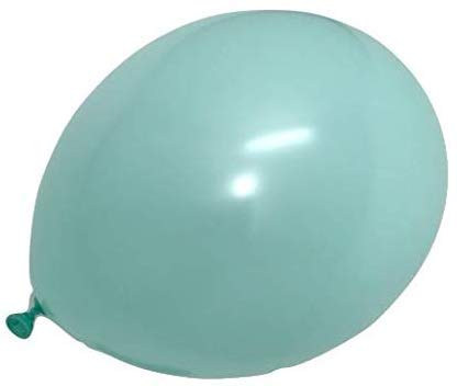 Ballonheld 50 große Premium Luftballons 100% Bio, Freie Farbwahl 40 Farben 27cm Durchmesser, heliumgeeignet, für Party, Geburtstag, Feiern (Mint) von Ballonheld