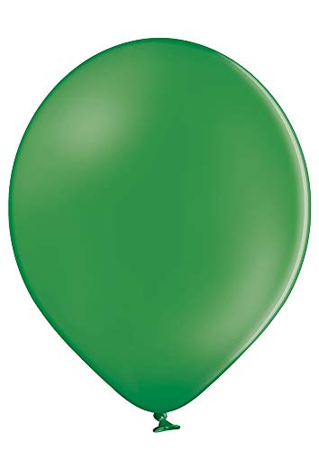 Ballonheld 50 große Premium Luftballons 100% Bio, Freie Farbwahl 40 Farben 27cm Durchmesser, heliumgeeignet, für Party, Geburtstag, Feiern (dunkelgrün) von Ballonheld