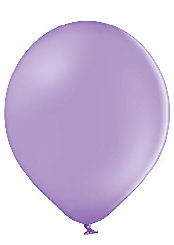 Ballonheld 50 große Premium Luftballons 100% Bio, Freie Farbwahl 40 Farben 27cm Durchmesser, heliumgeeignet, für Party, Geburtstag, Feiern (lila) von Ballonheld