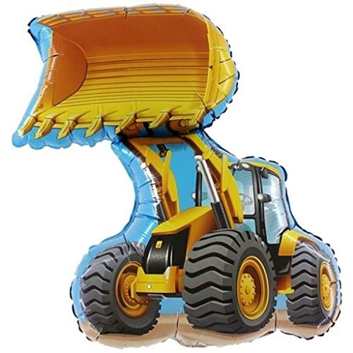 Ballonheld Folienballon Radlader/Bagger 87x55cm heliumgeeignet lange Schwebezeit Kinderballons Ballonheld Folienballon Radlader/Bagger 87x55cm heliumgeeignet lange Schwebezeit Kinderballons von Ballonheld