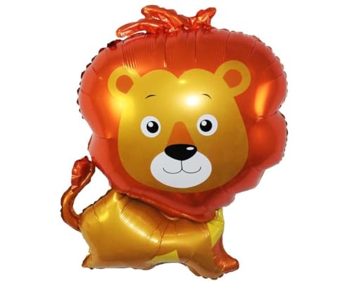 Löwe Figur Neu 54 x 56 cm Folienballon Party Dekoration von Ballonim