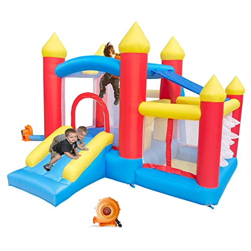 Ballsea Hüpfburg Mit Gebläse für Kinder von 3 Bis 8 Jahren - Indoor 312×272×200cm Ballsea Hüpfburg Mit Gebläse für Kinder von 3 Bis 8 Jahren - Indoor 312×272×200cm von Ballsea