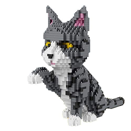 Balody Katze, die die Pfote gibt.Figur zum Zusammenbauen mit Nanoblocks 1300 Teile Balody Katze, die die Pfote gibt.Figur zum Zusammenbauen mit Nanoblocks 1300 Teile von Balody